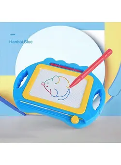 یادگیری و آموزشی سایر Magnetic drawing board kids magnetic graffiti writing board early education educational toy RYB156 blue 