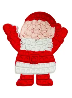 گجت، فیجت و سرگرمی پاپ ایت Prime Christmas Pop Fidget Toys, Big Size Christmas Santa Claus Simple Dimple Poppers Fidgets Sensory Toy, Popper Poppet Sensory Toys for Kids 