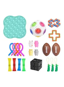 گجت، فیجت و سرگرمی پاپ ایت Push Pop Bubble Sensory Fidget Toys Set 