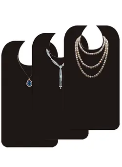 ظروف و تجهیزات آشپزخانه اکسسوری و تجهیزات آماده سازی 3 PCS Adult Bibs for Women Washable Waterproof Reusable Clothing Protectors with Crumb Catcher Pearl Pattern 