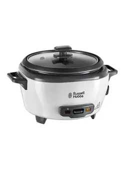 پلوپز، زودپز و آرام‌پز پلوپز Large Rice Cooker And Steamer 2.8 L 500 W 27040 White/Black/Clear 