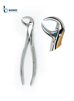 بهداشت دهان و دندان سایر Medical Grade Cowhorn Forceps For lower Molar Extraction 