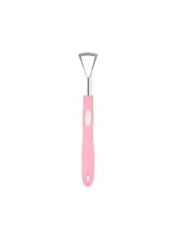 بهداشت دهان و دندان سایر Tongue Cleaner Scraper Pink/Silver 