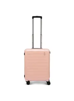 چمدان و ساک مسافرتی چمدان تک Echolac Celestra 55cm Hardcase Non-Expandable 4 Double Wheel Cabin Luggage Trolley Pink - PC183XA PINK 20 