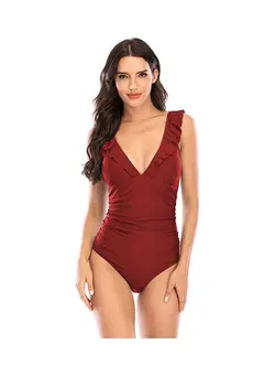 شنا مایو One Piece Bikini Swimsuit XL 