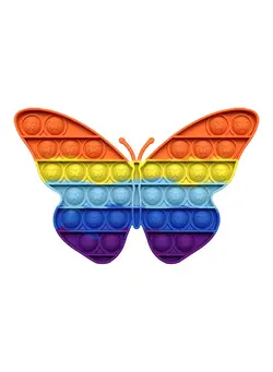 گجت، فیجت و سرگرمی پاپ ایت Butterfly Shape Bubble Sensory Fidget 