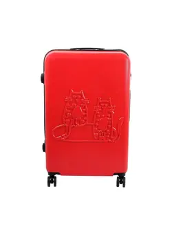چمدان و ساک مسافرتی چمدان تک BiggDesign Cats Hardshell Carry On Luggage 