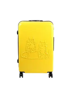 چمدان و ساک مسافرتی چمدان تک BiggDesign Cats Hardshell Carry On Luggage 