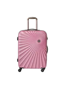 چمدان و ساک مسافرتی چمدان تک Cosmo Neon ABS Hard Luggage Trolley Bag 