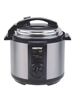 پلوپز، زودپز و آرام‌پز زودپز Electric Pressure Cooker 6 L GPC307 Silver/Black 
