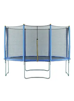 بازی‌های فضای باز و تجهیزات پارک ترامپولین Trampoline With Barrier From Ftns-Ft 8 