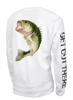 ماهیگیری پوشاک ماهیگیری Fishing Long Sleeve Sublimation T-shirt 