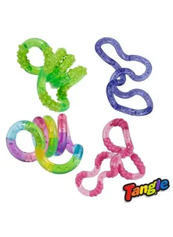 گجت، فیجت و سرگرمی اسپینر Tangle Crush 4 Pack Slime Rainbow Soda Pop Galaxy Twist Fidgets For Boys And Girls Slime Tangle Fidget Jr 