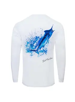 اسپرت فشن و اکسسوری لباس Bob Marlin Performance Shirt Ocean Marlin White-3XL 