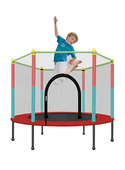 بازی‌های فضای باز و تجهیزات پارک ترامپولین Kids Bouncer Baby Jumper Indoor Trampoline Baby Children Bouncers with Guardrail Fitness Adult Trampoline Kid Jumpers 