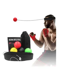 Boxing Reflex Ball Set Boxing Reflex Balls with Silicone Fitness