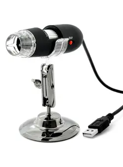 دوربین فیلم‌برداری و عکاسی تلسکوپ و میکروسکوپ USB Digital Microscope Black/Silver 