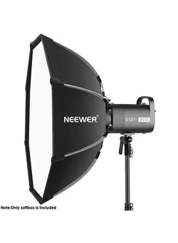 لوازم جانبی فیلم‌برداری و عکاسی اکسسوری حرفه‌ای NEEWER 35.4''/90cm Octagonal Softbox Quick Release, with Bowens Mount, Carrying Bag Compatible with Neewer CB60 CB100 CB150 Vision 4 S101-300W/400W and Other Bowens Mount Light -SF-RPBO36 