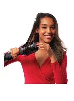 اتو مو فر کننده One-Step Hair Dryer And Volumizer Hot Air Brush Black 