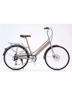 Lady Bike 24 Inch Retro Urban Bicycle Women Step