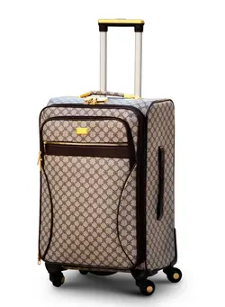 چمدان و ساک مسافرتی چمدان تک Vl Pu Material Luggage 32 inches  4  Wheel spinner 360° | Soft Shell Trolley Bag | 2-Year Warranty 