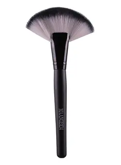 زیبایی و آرایش سایر Soft Blush Beauty Make Up Tool Big Fan Cosmetics Brush Black 