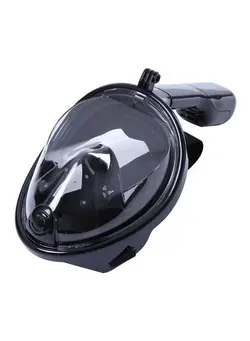 غواصی و اسنورکلینگ ماسک غواصی Diving Masks Single Window Adult / Unisex Full Face One-piece Design Snorkel Mask 