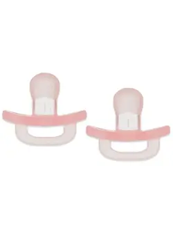 تغذیه و نگهداری کودک پستانک Soft Silicone Pacifier Pink Macaron 