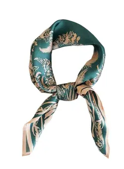 کیف، کوله‌پشتی و چتر چتر Silk Scarf for Women, 100% Pure Mulberry Silk, KASTWAVE Thin Small Square Satin Head Scarf, Lightweight Hair Scarf for Sleeping, Neck decoration Summer Gifts 53.3 x 53.3CM(21