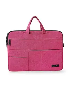 کیف، کوله‌پشتی و چتر کیف و کوله لپ تاپ Okade Soft Sleeve Case Bag For Apple MacBook 15 Inch 15.6 inch Pink 