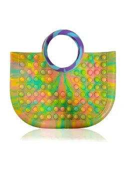 گجت، فیجت و سرگرمی پاپ ایت Purse Pop It Bag Interesting Decompression Fashionable and Exquisite Handbags for Ladies 