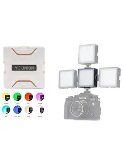 نورپردازی و استودیو سایر YC Onion Brownie RGB LED Light White 
