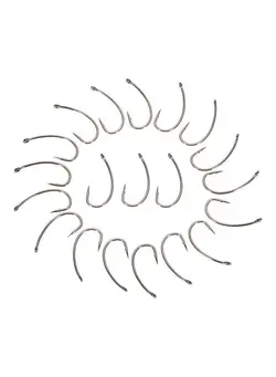 ماهیگیری طعمه و قلاب 20-Piece High Carbon Steel Fishing Hooks Crank 