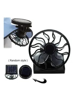 ماهیگیری تجهیزات ماهیگیری Summer Portable Mini Solar Power Cooling Fan Air Cooler For Traveling Fishing 20 x 10 x 20cm 