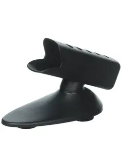 اتو مو صاف کننده Flat Iron And Curling Iron Wall Mount Tool Holder Black 