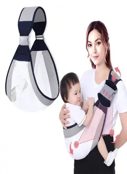 لوازم حمل آغوش Breathable Baby Carrier Adjustable Koala Carrier 3D Mesh Thick Shoulder Straps Carry Bag Baby For Baby Carrier Newborns Toddlers Up To 18 Kg For Babies From 0 To 36 Months 