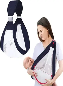 لوازم حمل آغوش Baby Sling Sleeping Baby Carrier Newborn Sling Warp Adjustable Cotton Wrap Sling Infant Kids Carrier Belt 