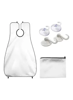 Beard Apron Set White 