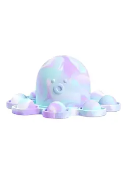 گجت، فیجت و سرگرمی اسپینر Silicone Double-Sided Flip Octopus Stress Relief Fidget Toy 