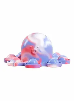 گجت، فیجت و سرگرمی اسپینر Silicone Double-Sided Flip Octopus Stress Relief Fidget Toy 