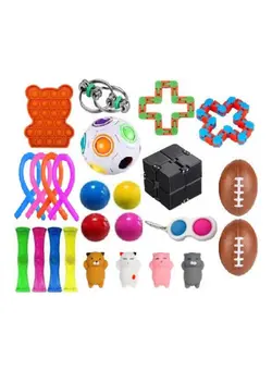 گجت، فیجت و سرگرمی پاپ ایت Pop Bubble Sensory Fidget Toy Set 