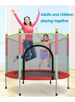 بازی‌های فضای باز و تجهیزات پارک ترامپولین Kids Bouncer Baby Jumper Indoor Trampoline Baby Children Bouncers with Guardrail Fitness Adult Trampoline Kid Jumpers 