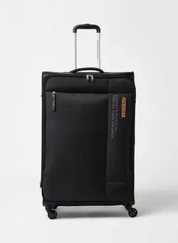 چمدان و ساک مسافرتی چمدان تک Stylish 4 Wheels Luggage Trolley Black 