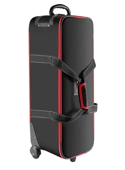 چمدان و ساک مسافرتی چمدان تک COOPIC TB-80 Durable Photo Studio Equipment Carry Bag, 81cmx28cmx27cm Carrying Trolley Case, Padded Compartment Wheel Handle for Light Stand Tripod Strobe Light Umbrella Photo Studio 