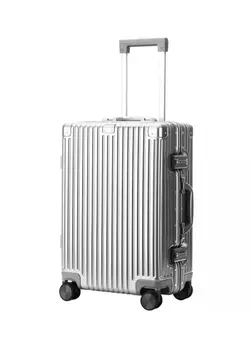 چمدان و ساک مسافرتی چمدان تک Almunium Trolley Luggage  Hard Side Bag 360 Degree Spinner Wheels Trolley Luggage with TSA Lock 