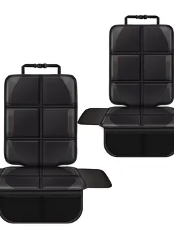 اسباب‌بازی‌های کودک و نوپا سایر Car Seat Protector, Large Size, 600D Waterproof Fabric, Thick Padding and Storage Pockets, Child Seat Protection for Babies and Pets (Black 2) 