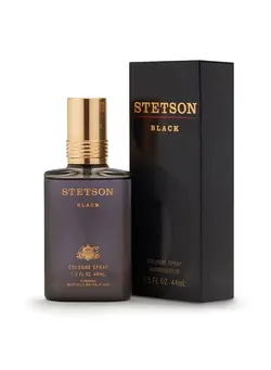 عطر و ادکلن سایر STETSON Black Cologne Spray for Men, Legendary Men's Cologne, A Bold & Rugged Mens Fragrance, Great Classic Gift, 1.5 Fl Oz 