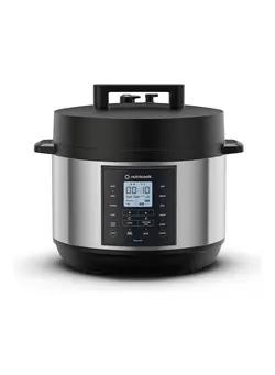 پلوپز، زودپز و آرام‌پز زودپز Smart Pot 2 Plus 9 Appliances in 1 Pressure Cooker Slow Cooker Rice Cooker Steamer Sauté Pot Yogurt Maker Soup Maker Cake Maker and Food Warmer 9.5 L 1500.0 W SP210L Silver/ Black 