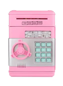 اسباب‌بازی‌های مشاغل و اماکن ست‌های قلک Electronic Money Saving Box With Password 19centimeter 