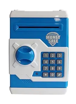 اسباب‌بازی‌های مشاغل و اماکن ست‌های قلک Atm Bank Blue Color Money Box 